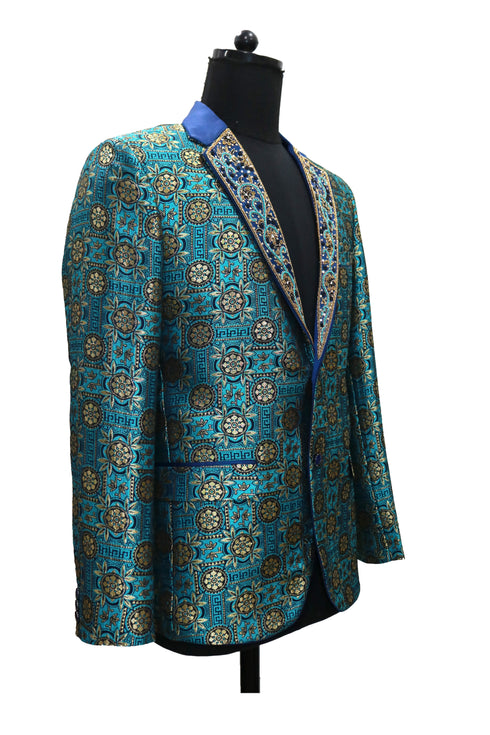 Hand Embroidered Tower Jacket